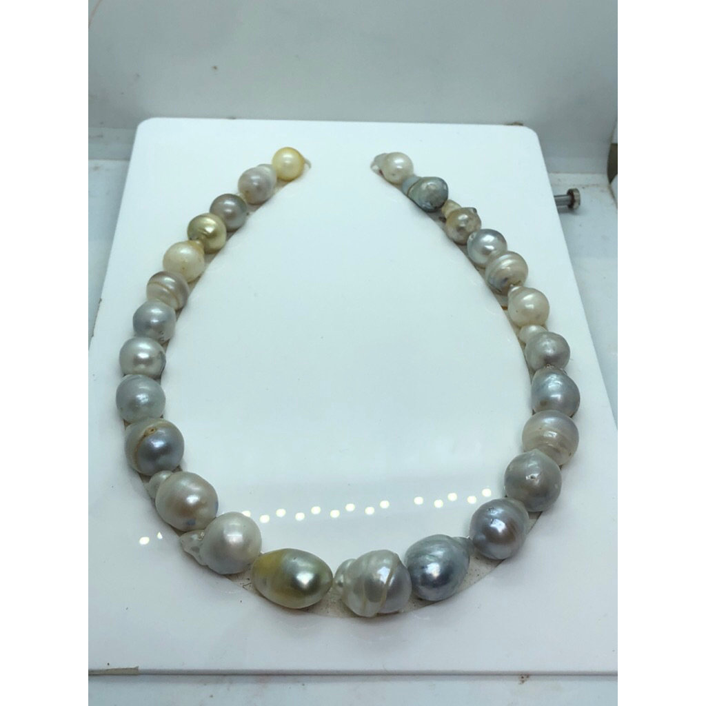 PROMO kalung mutiara baroq mutiara air laut baroq