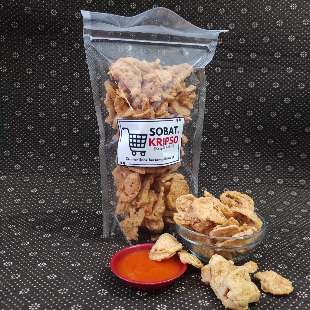 

KERIPIK BAKSO BASRENG/SOBAT KRIPSO 140g KHAS MALANG
