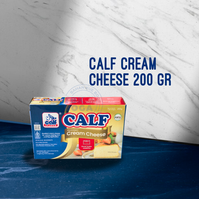 

Calf Cream Cheese ( 200 gr ) Keju Krim Cheddar Olahan Chedar