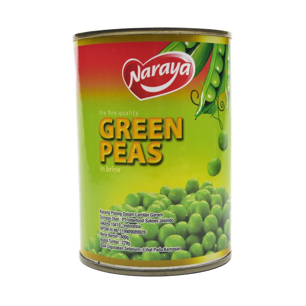 

[oddsolshop] pekanbaru/Naraya Green Peas 400GR / Kacang Polong