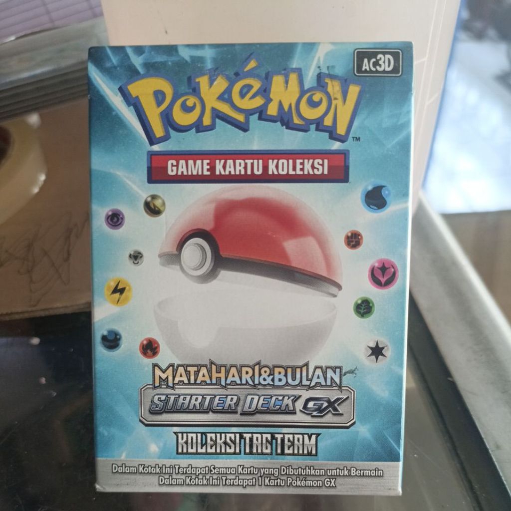 Starter Deck Pokemon TCG Indonesia Matahari & Bulan Seri Koleksi Tag Team