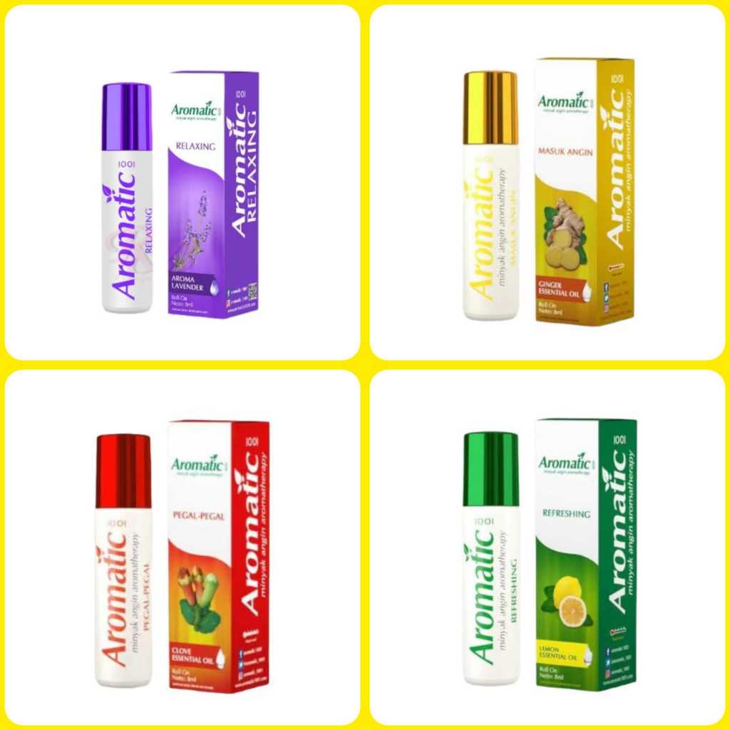 AROMATIC | Minyak Angin Aromatherapy | Aromatic 1001