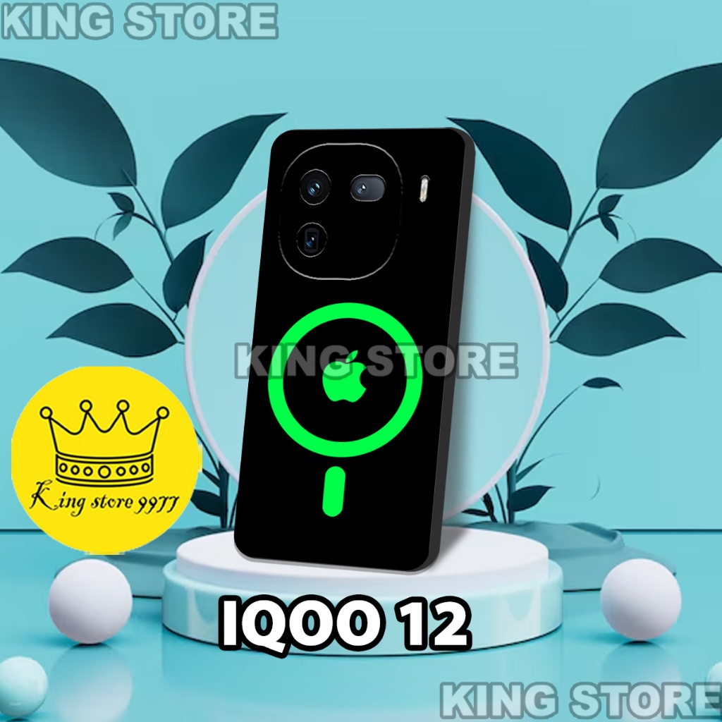 (KS6) Softcase karet untuk hp IQOO 12/Motif IP/casing IQOO 12/case IQOO 12 2025/silikon IQOO 12/Case