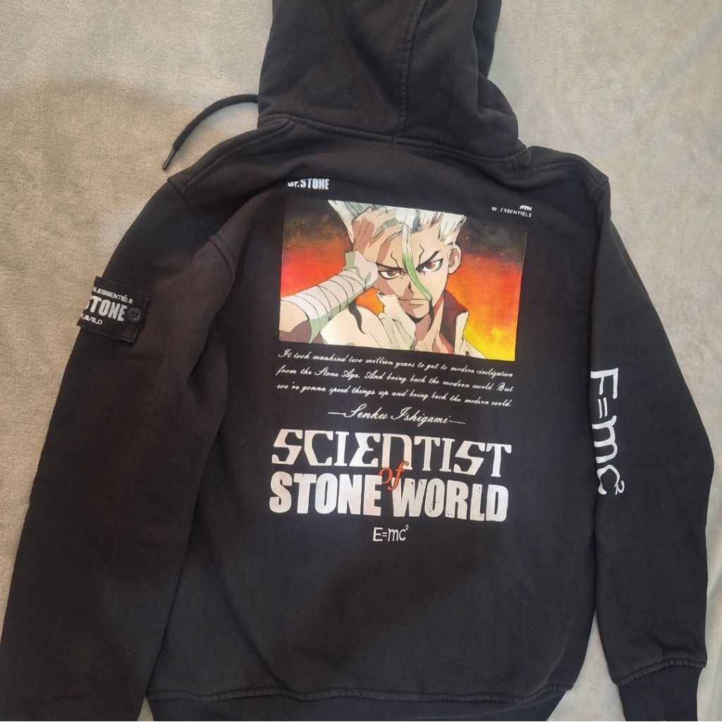 Hoodie Faith Industries x W Essentiels Dr Stone Official Collab