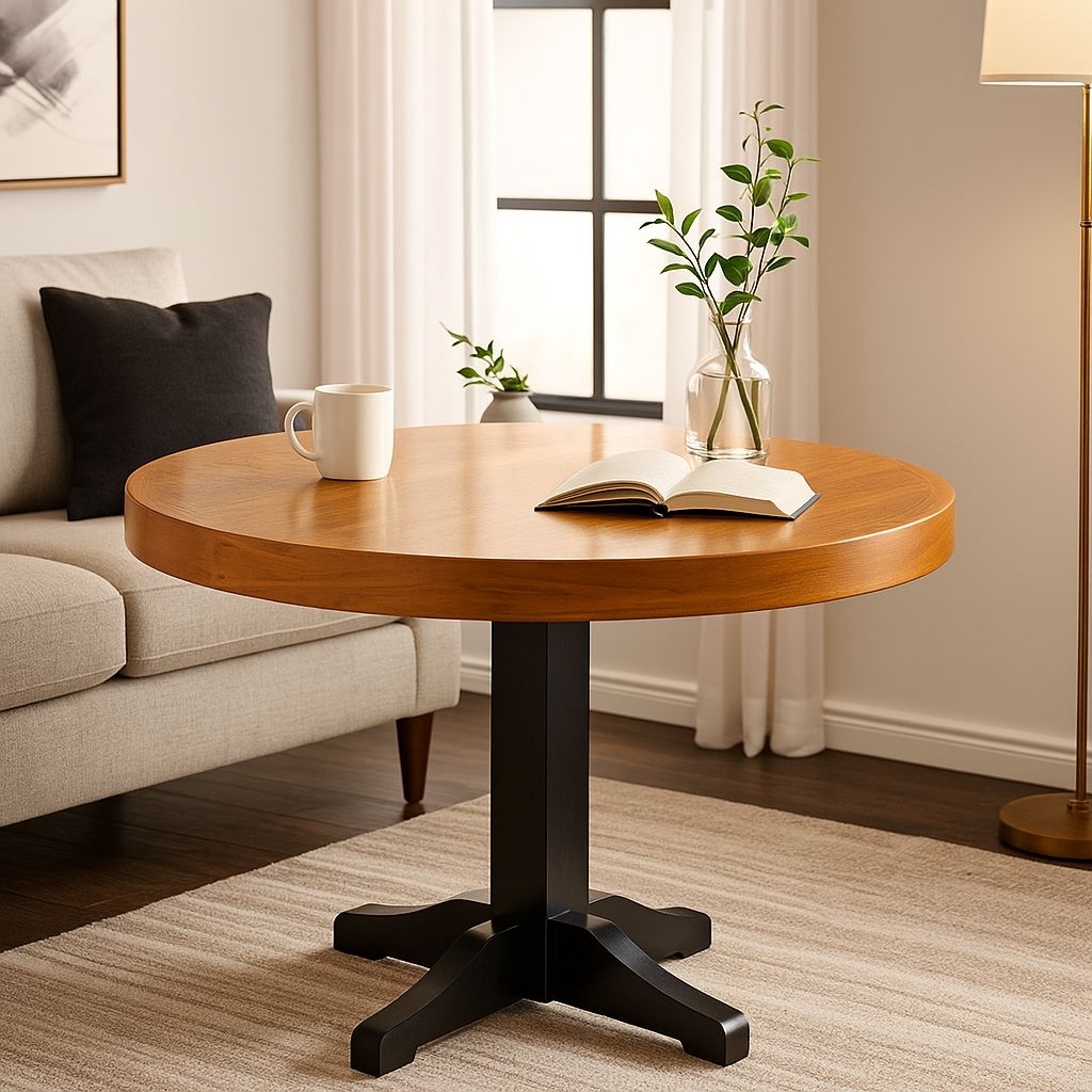 Meja Cafe Laminasi / Meja Cafe Kayu Jati / Meja Kayu Jati / Meja Cafe Laminasi Kayu Jati