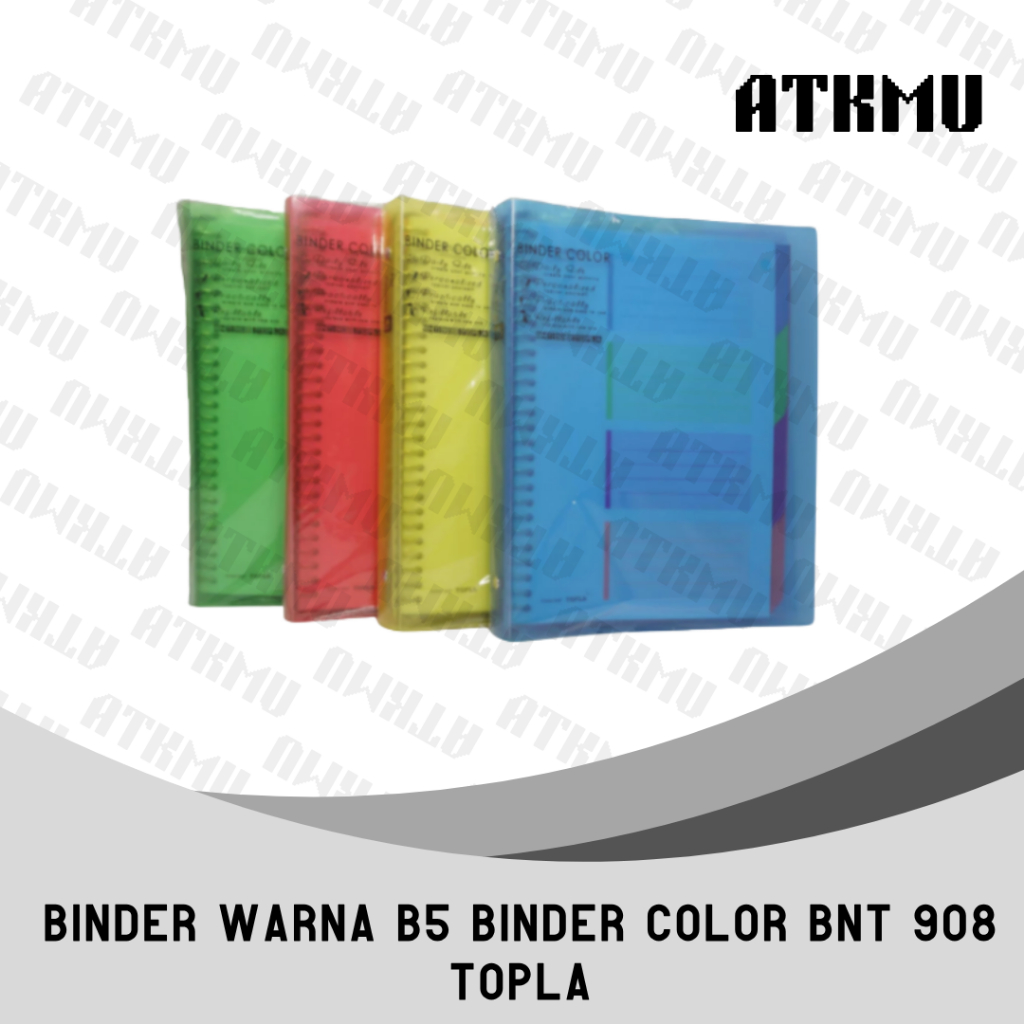 

Topla | BNT 908 | Binder Warna B5 TOPLA Binder Color