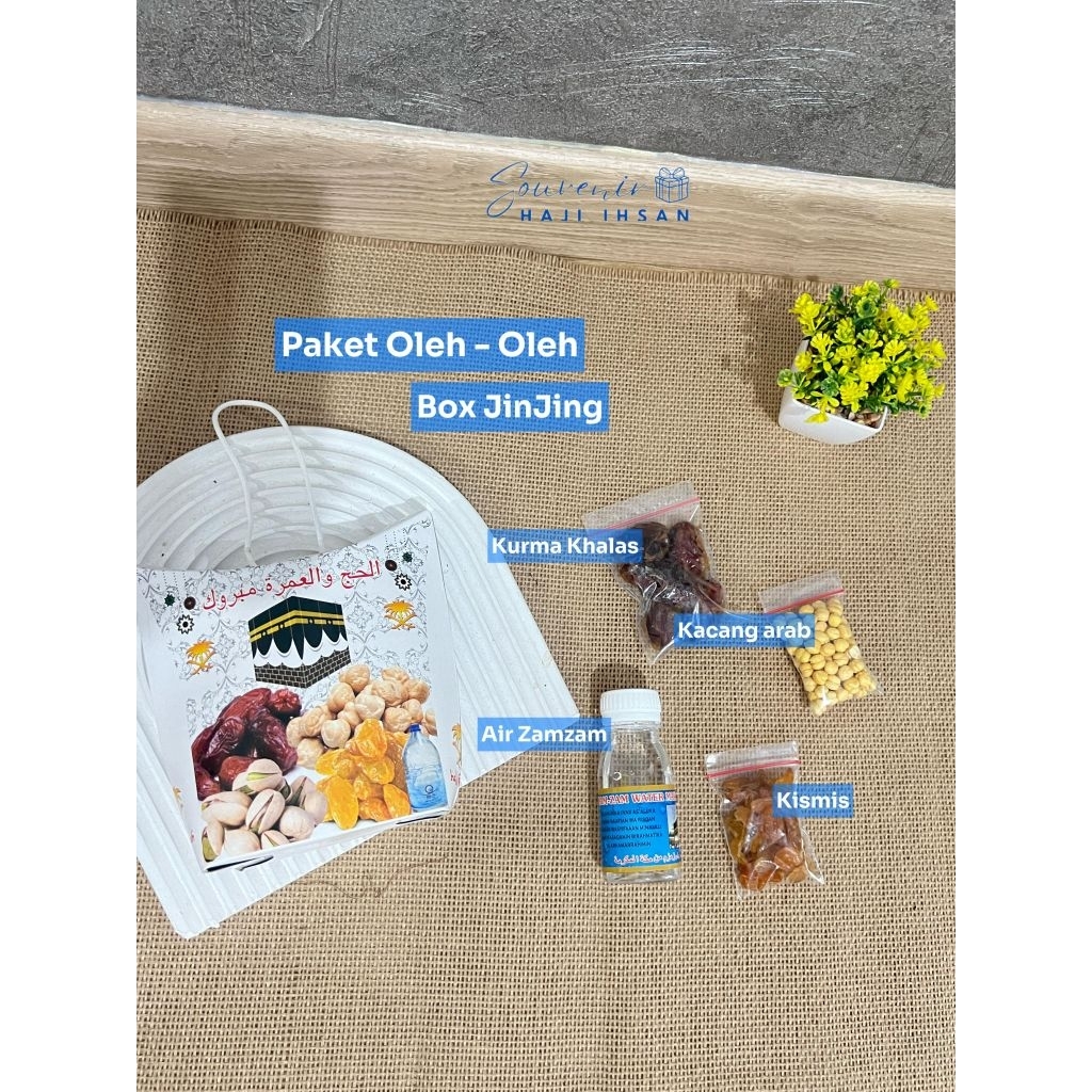 

Box Jinjing Oleh Oleh Haji Umrah harga ekonomis