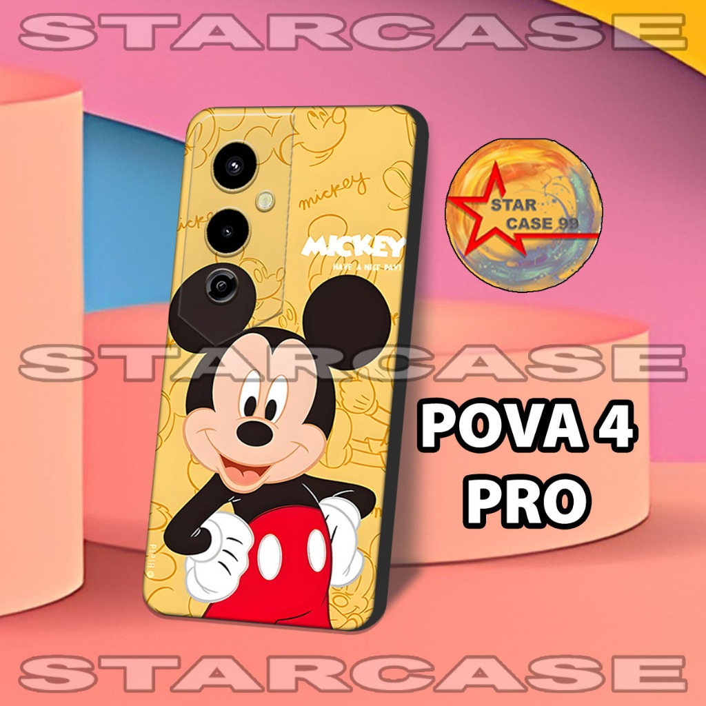 Softcase karet tecno pova 4 pro/S2/Motif cartoon/casing tecno pova 4 pro/case hp tecno pova 4 pro
