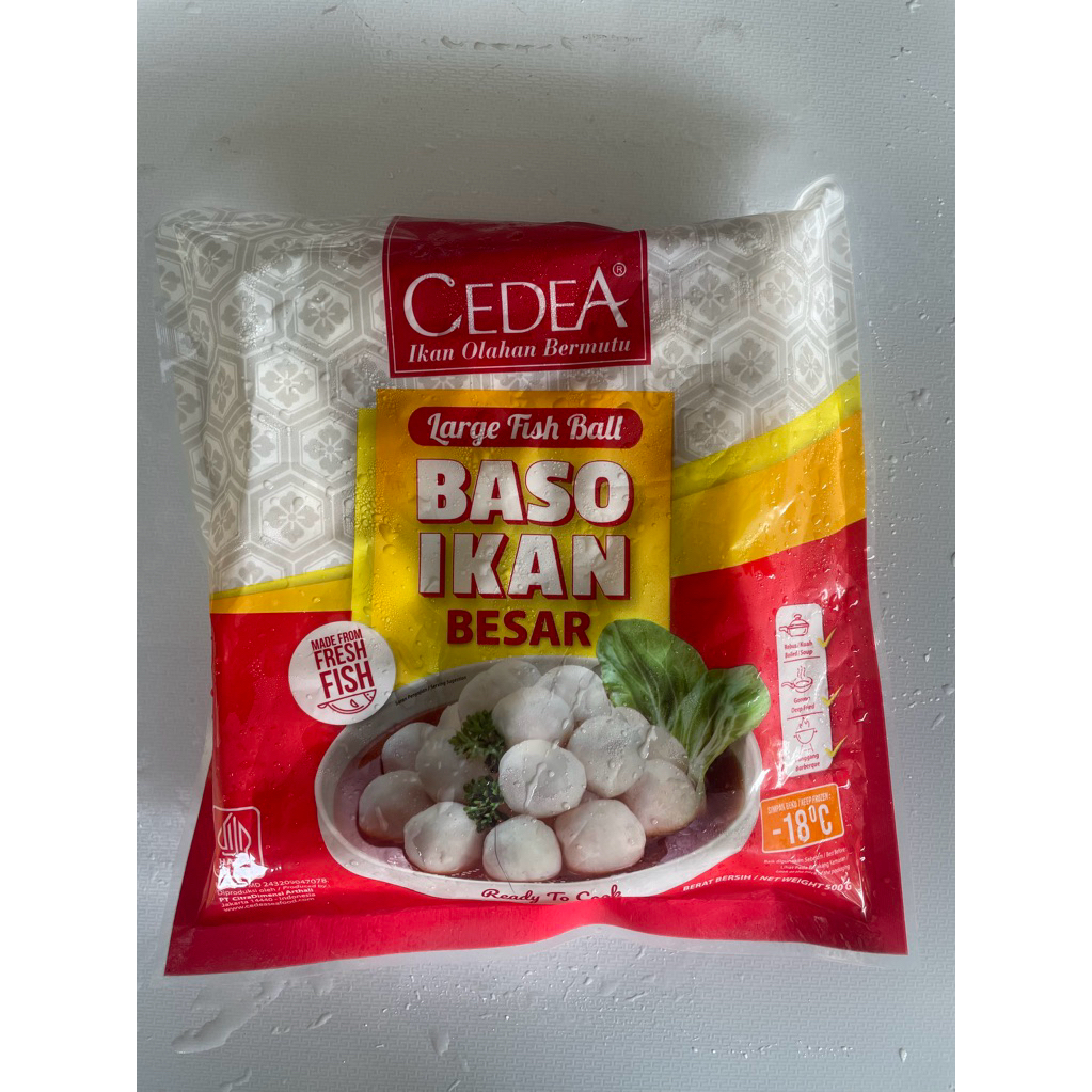 

Cedea Baso Ikan 500 gram