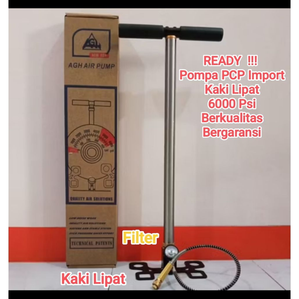 Pompa PCP 6000 Psi Kaki Lipat, Kompa PCP 6000psi Kaki bisa di Lipat, Pompa Unit PCP