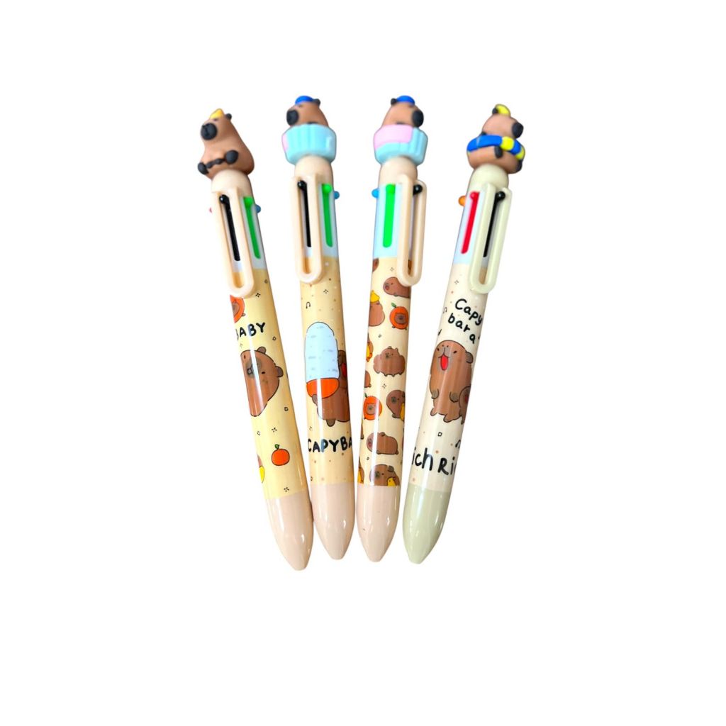 

Pulpen Ballpoint Pen 6 Warna Lucu Karakter