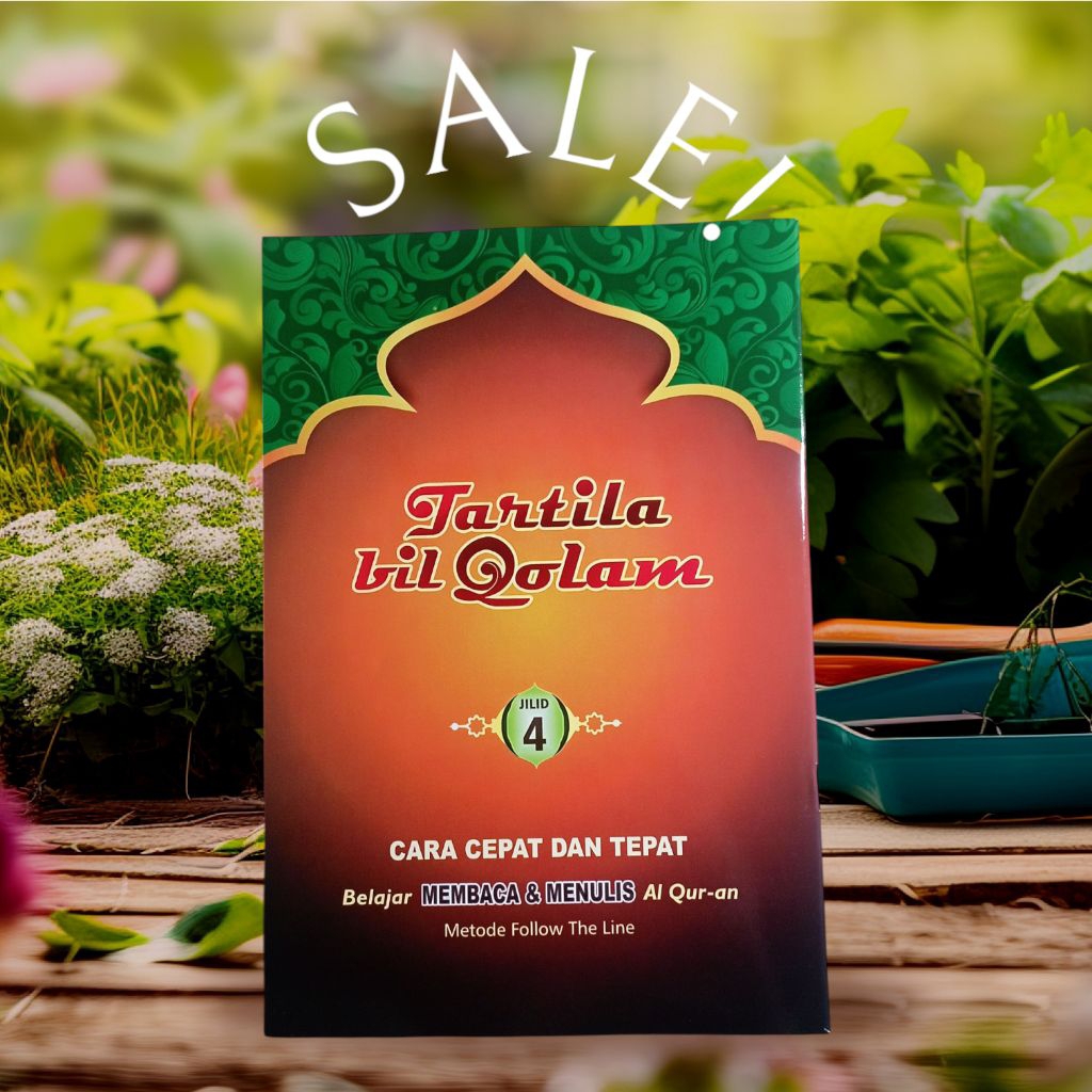 Tartila Bil Qolam Jilid 4 Metode Belajar Menulis Dan Membaca Al-Qur'an