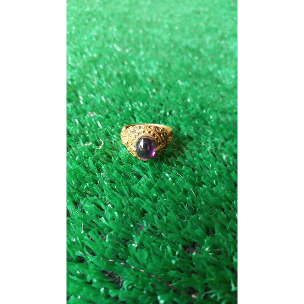 Cincin Kecubung Kuningan