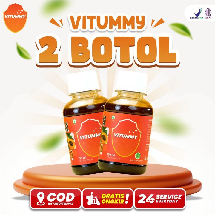 

Madu Vitummy : Anak Doyan Makan, Mencegah Cacingan, Meningkatkan Daya Tahan Tubuh, Resmi BPOM & Halal MUI - 2 Botol