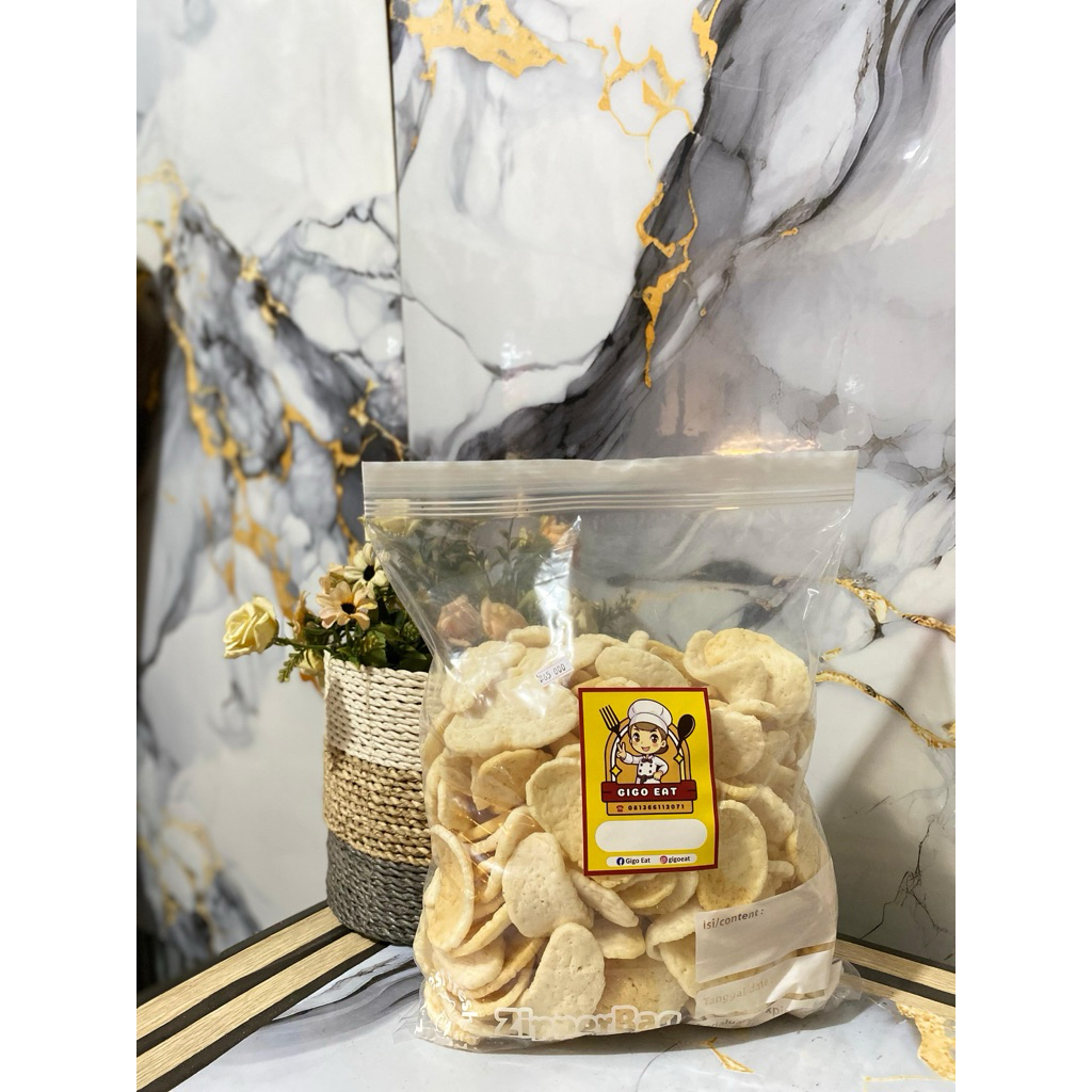 

kemplang udang goreng kecil