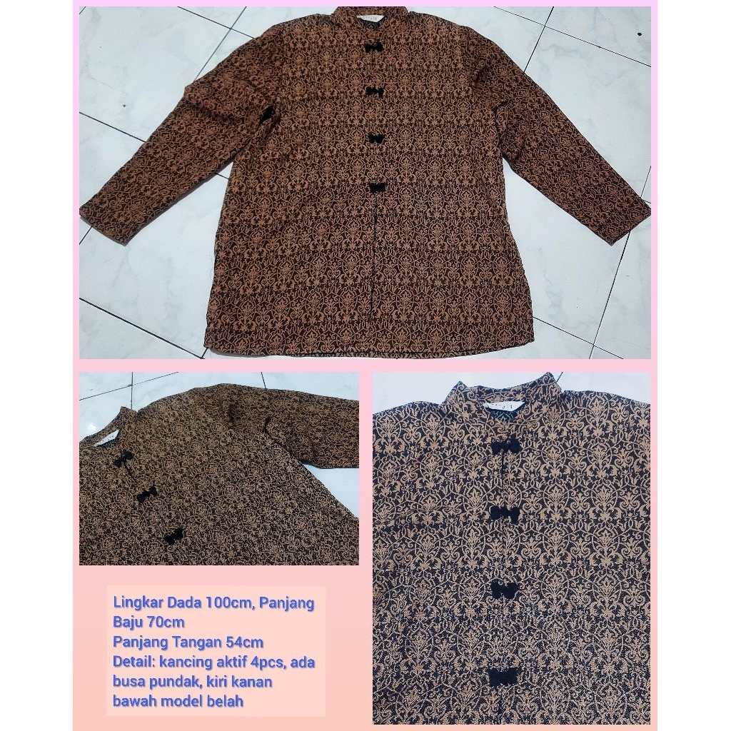 Blouse Cheongsam (Real Pict)