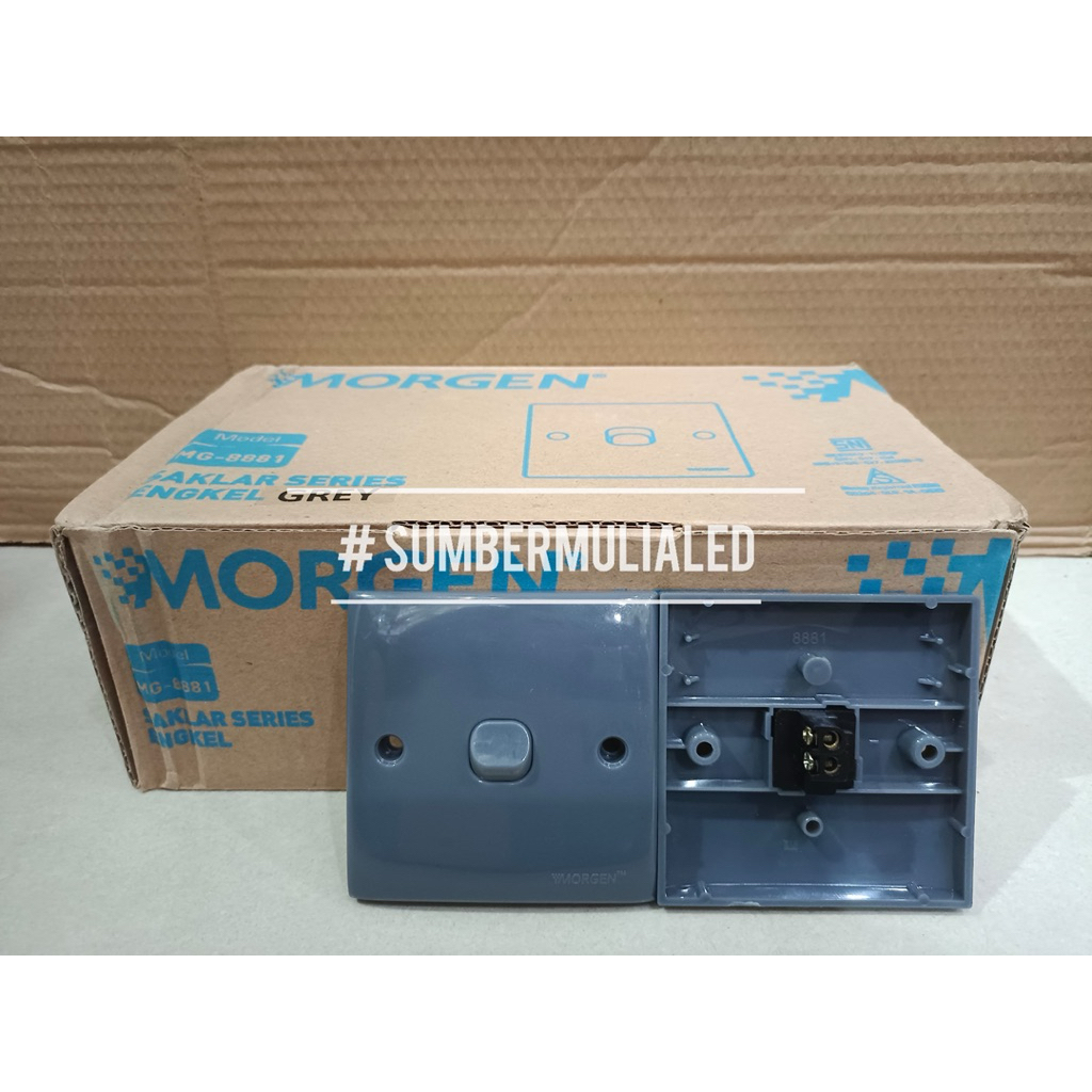 [ PER BOX ISI 20 PCS ] Morgen C Series IB Saklar Engkel Tunggal / Seri Ganda Double Dobel / Triple T