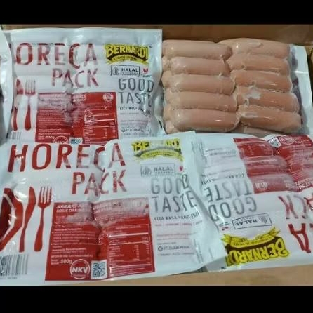 

sosis horeca bernardi VP (tanpa kupas) 500gram / sosis bernardi / sosis horeca