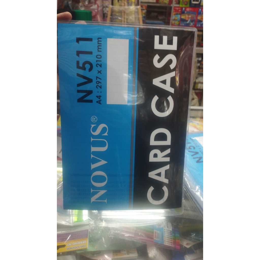 

card case ukuran A4 novus / merek setara selembar ( satuan)
