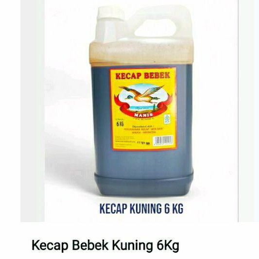 

Kecap Bebek manis 6KG