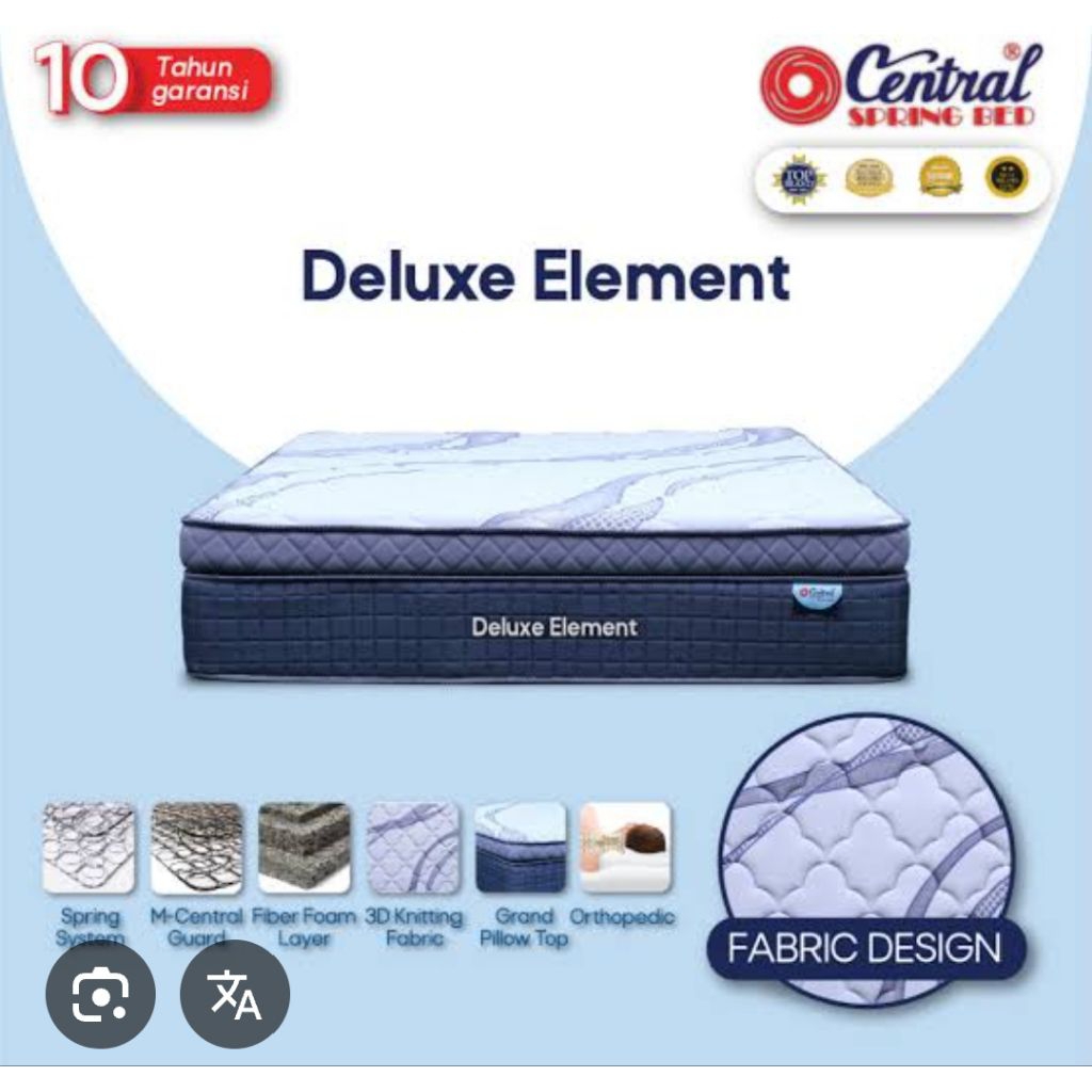 springbed central deluxe element UK.120