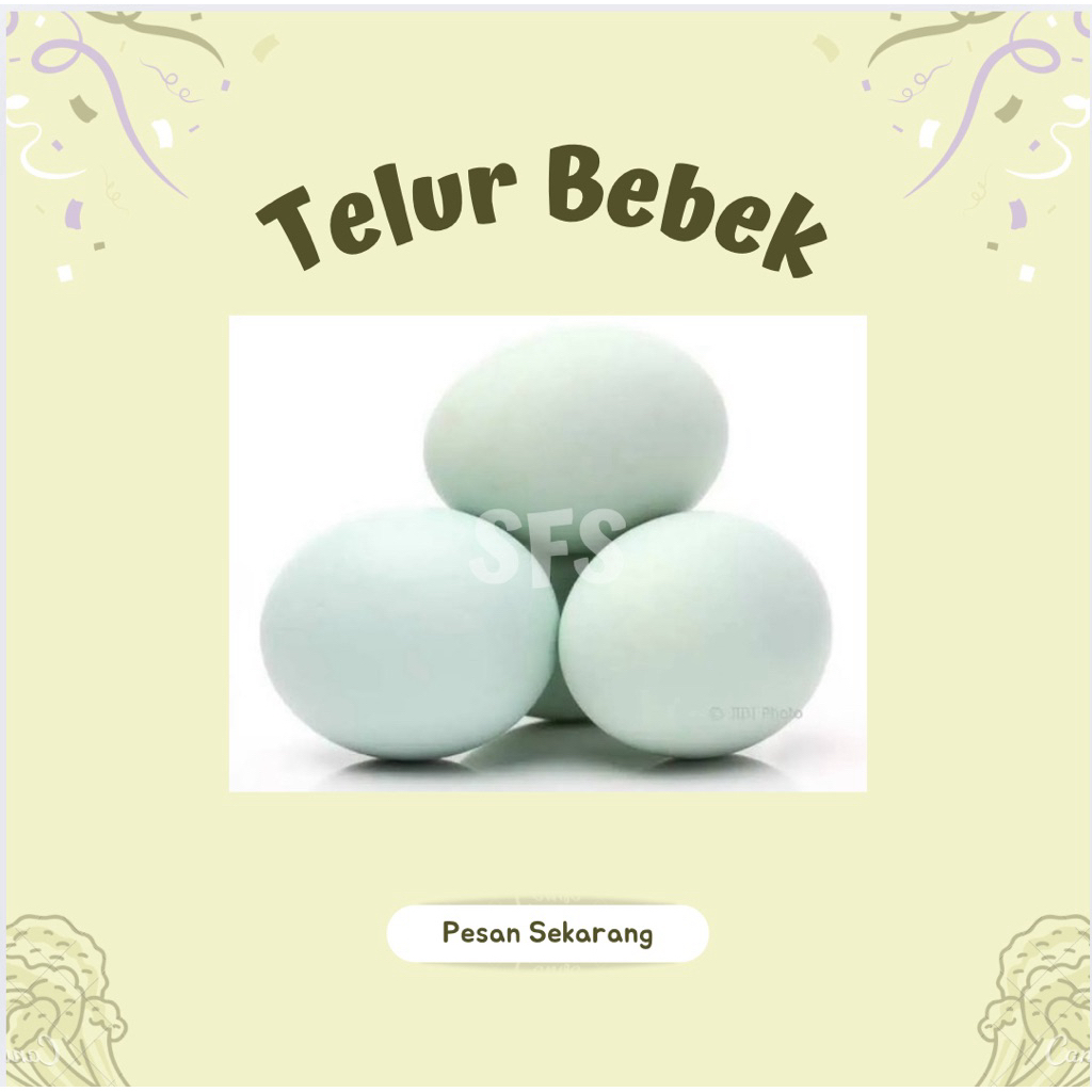 

Telur Bebek Mentah - Sayur Fresh Solo