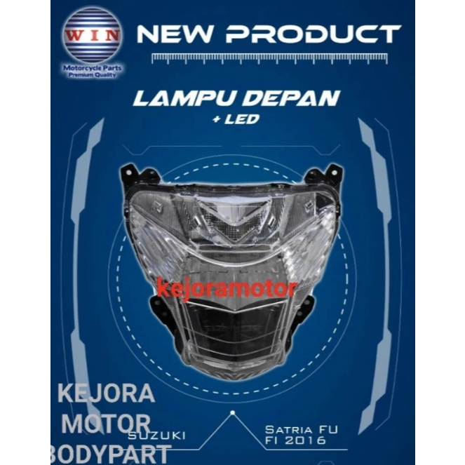 LAMPU DEPAN+LED SATRIA FU/FI 2016