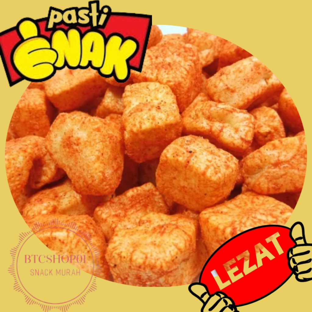 

KERUPUK TAHU PEDAS RENYAH CRYSPI PREMIUM KRUPUK RAMBAK TAHU PEDAS