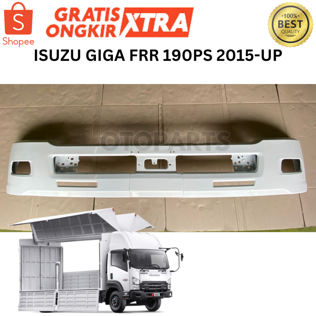 BEMPER BUMPER DEPAN ISUZU GIGA TRUK FRR 190PS 90Q 2015 2016 2017 2018 2019 2020 2021 2022 2023 2024 