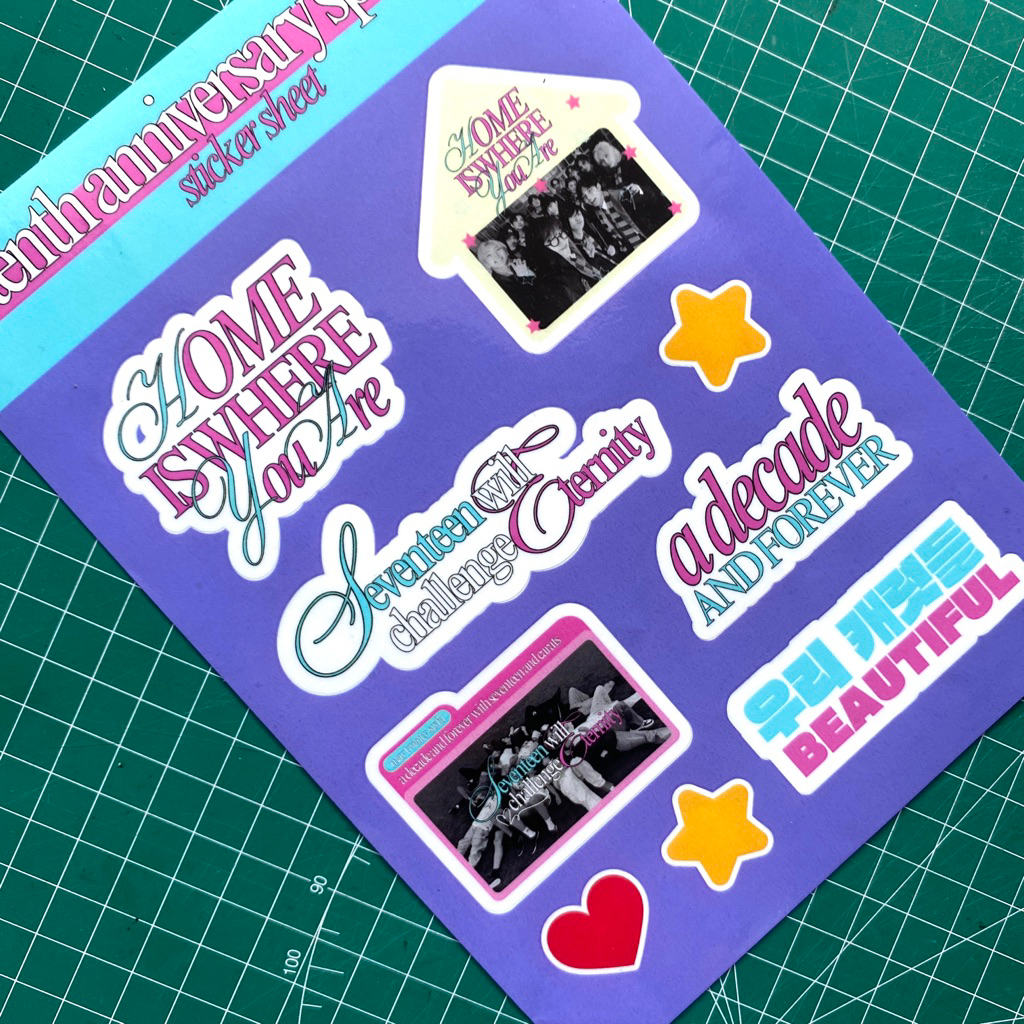

SEVENTEEN STICKER PACK