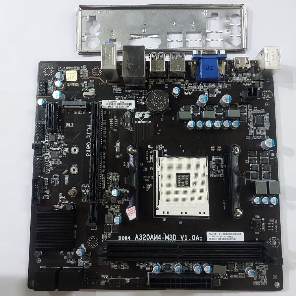 Motherboard AMD Socket Am4 Second Original Hdmi