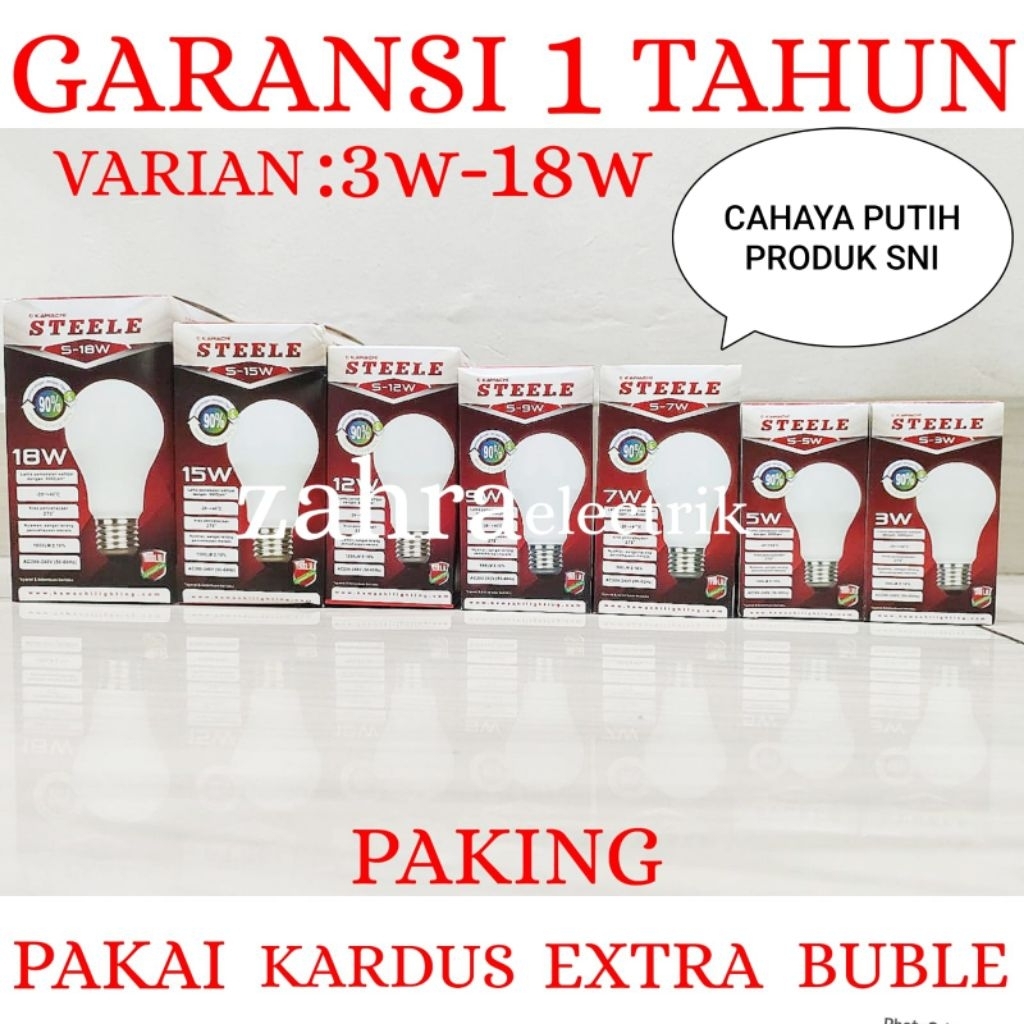 LAMPU LED / BOHLAM LED KAWACHI STEELE