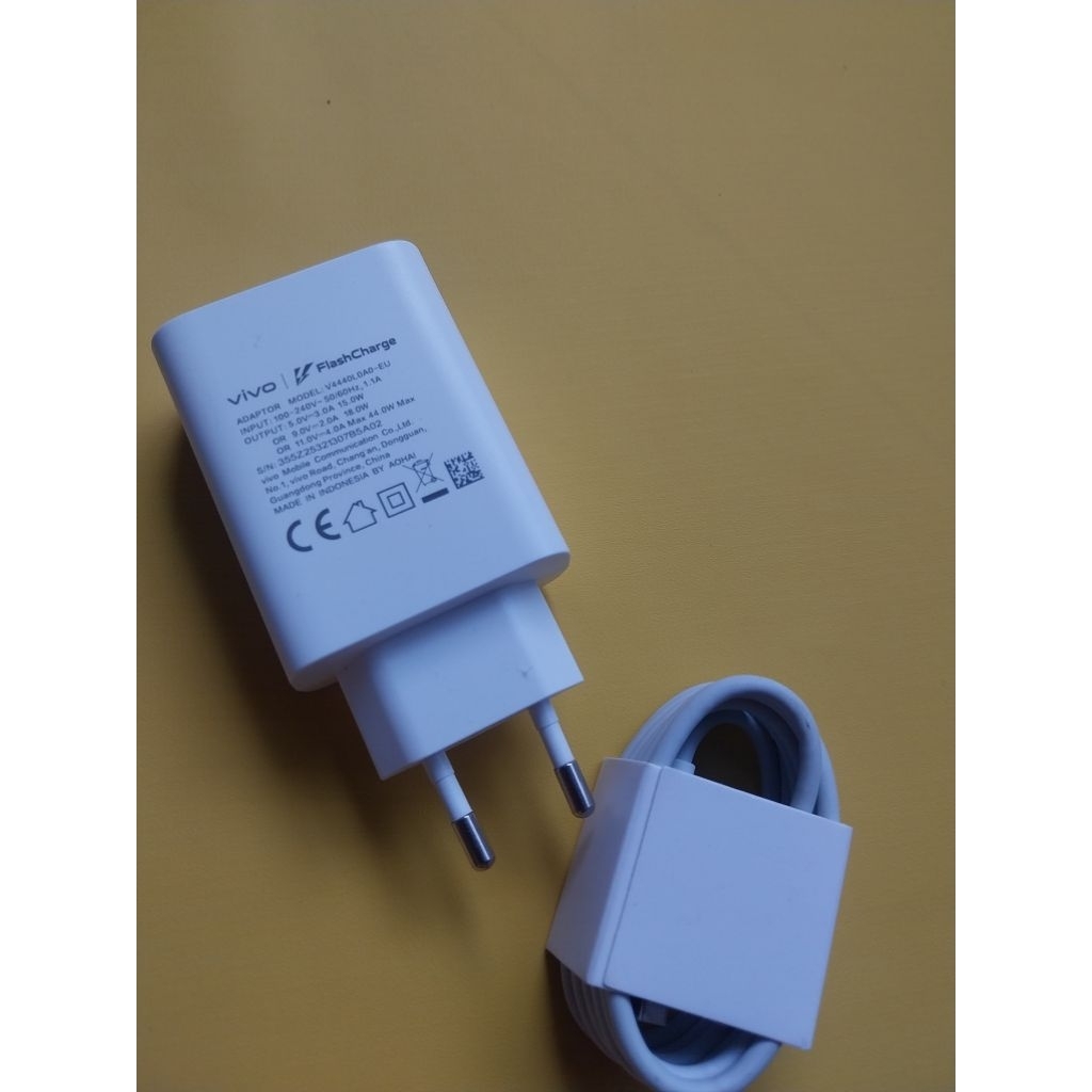 charger original vivo 44 watt