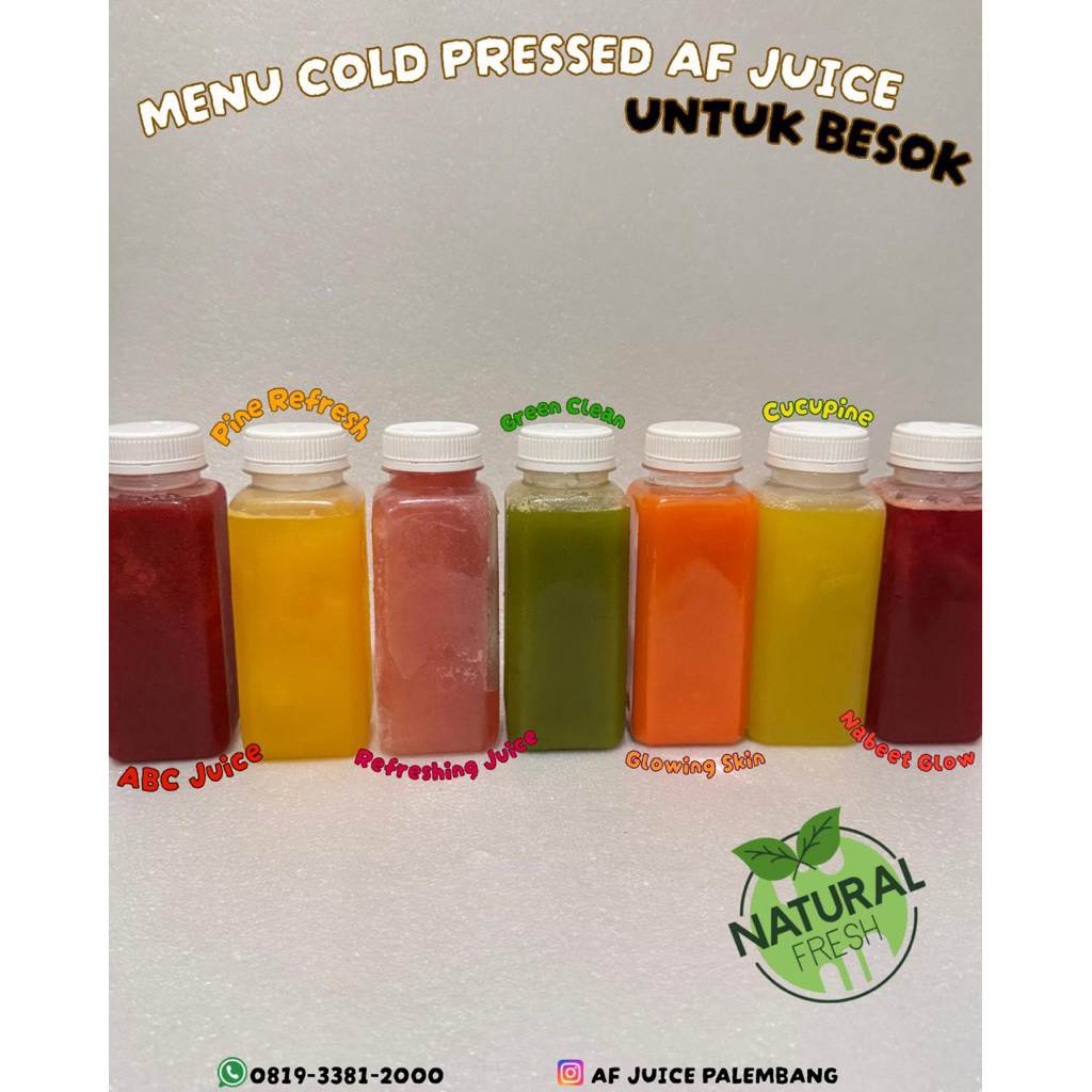 

JUICE BUAH & SAYUR SEGAR | BACA DESK