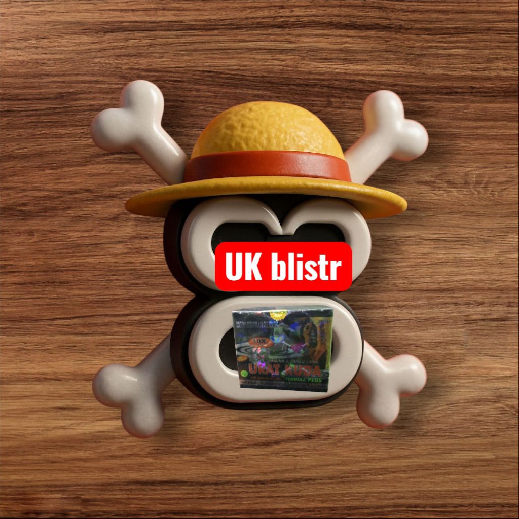 Poster custom kuda putih blister