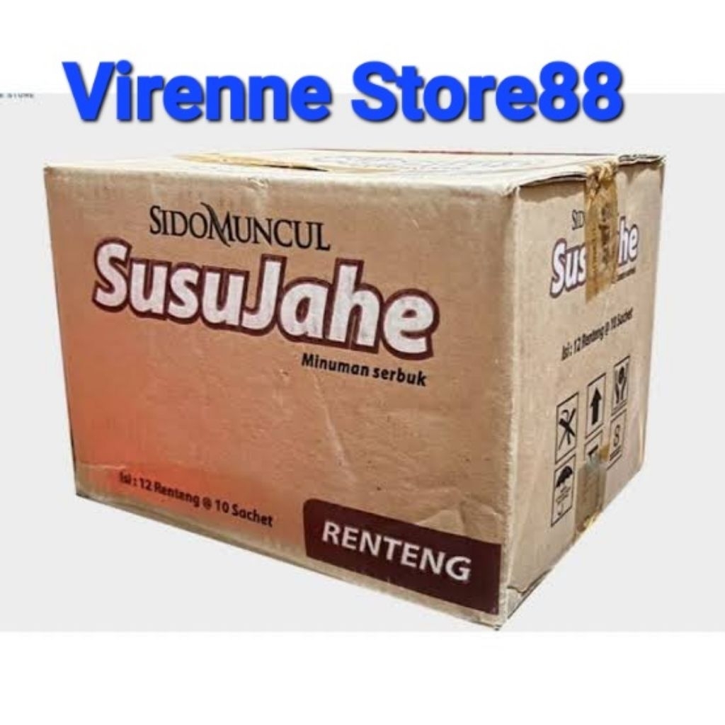 

Sido Muncul minuman Susu Jahe (Menghangatkan badan) 1 karton isi 12 Renceng (100% ASLI & BPOM)