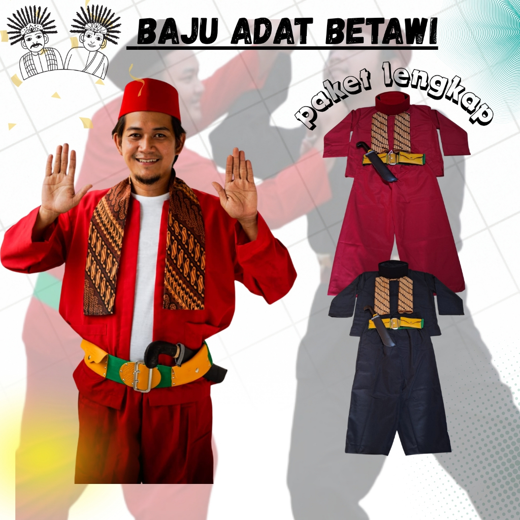 pangsi lengkap silat Baju pangsi lengkap Baju silat Betawi Termurah Baju silat Betawi Termurah