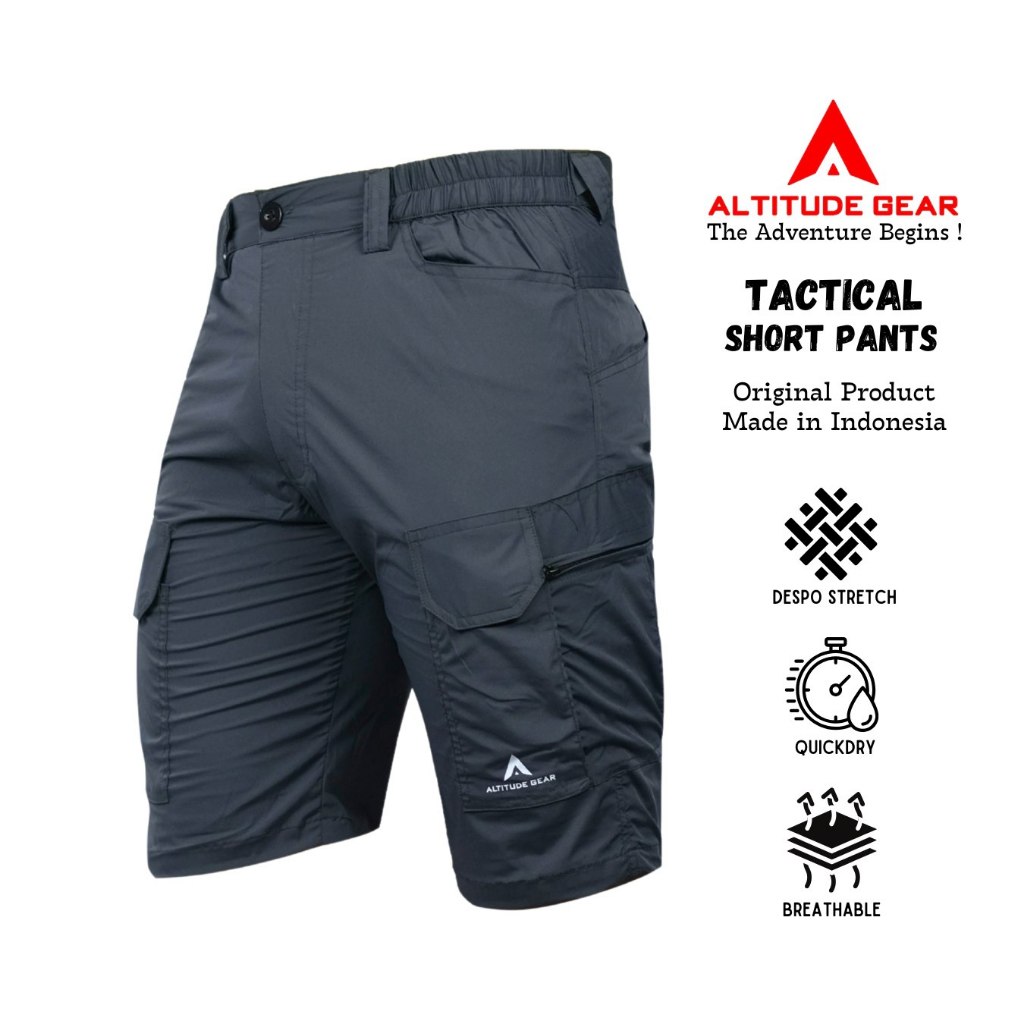 Celana Gunung Pendek Quickdry Outdoor Altitude Gear Tactical