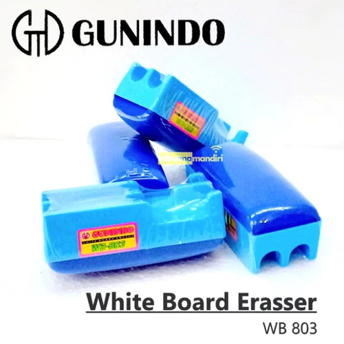 

A65 2 PCS PENGHAPUS PAPAN TULIS PUTIH GUNINDO 803 / Whiteboard Eraser Gunindo Tanggung WB 803 Bagus