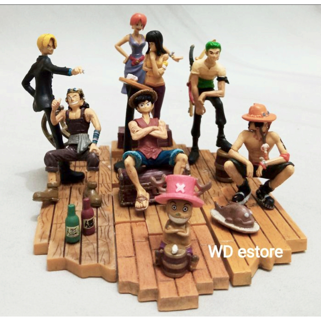 Set Figure Gashapon One Piece