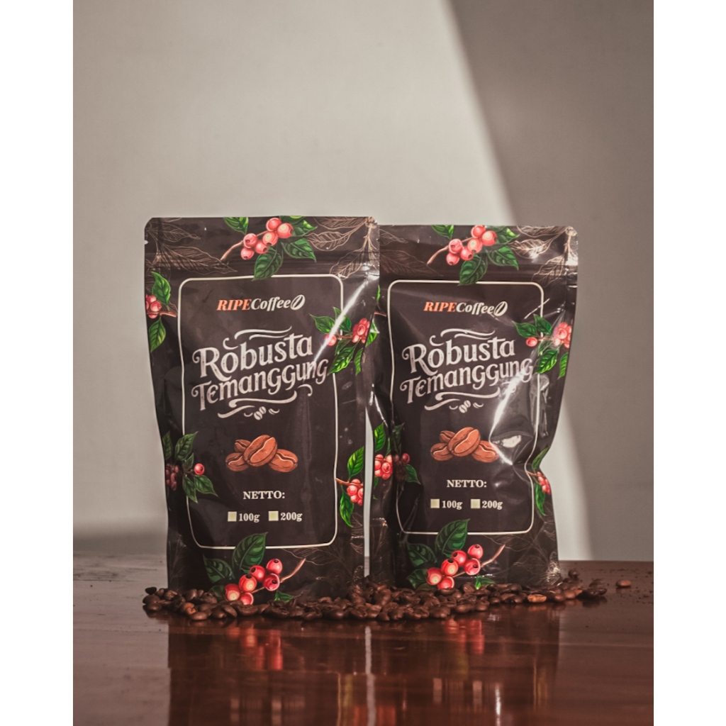 

RIPE Coffee – RobustaTemanggung / 100gr - 200gr