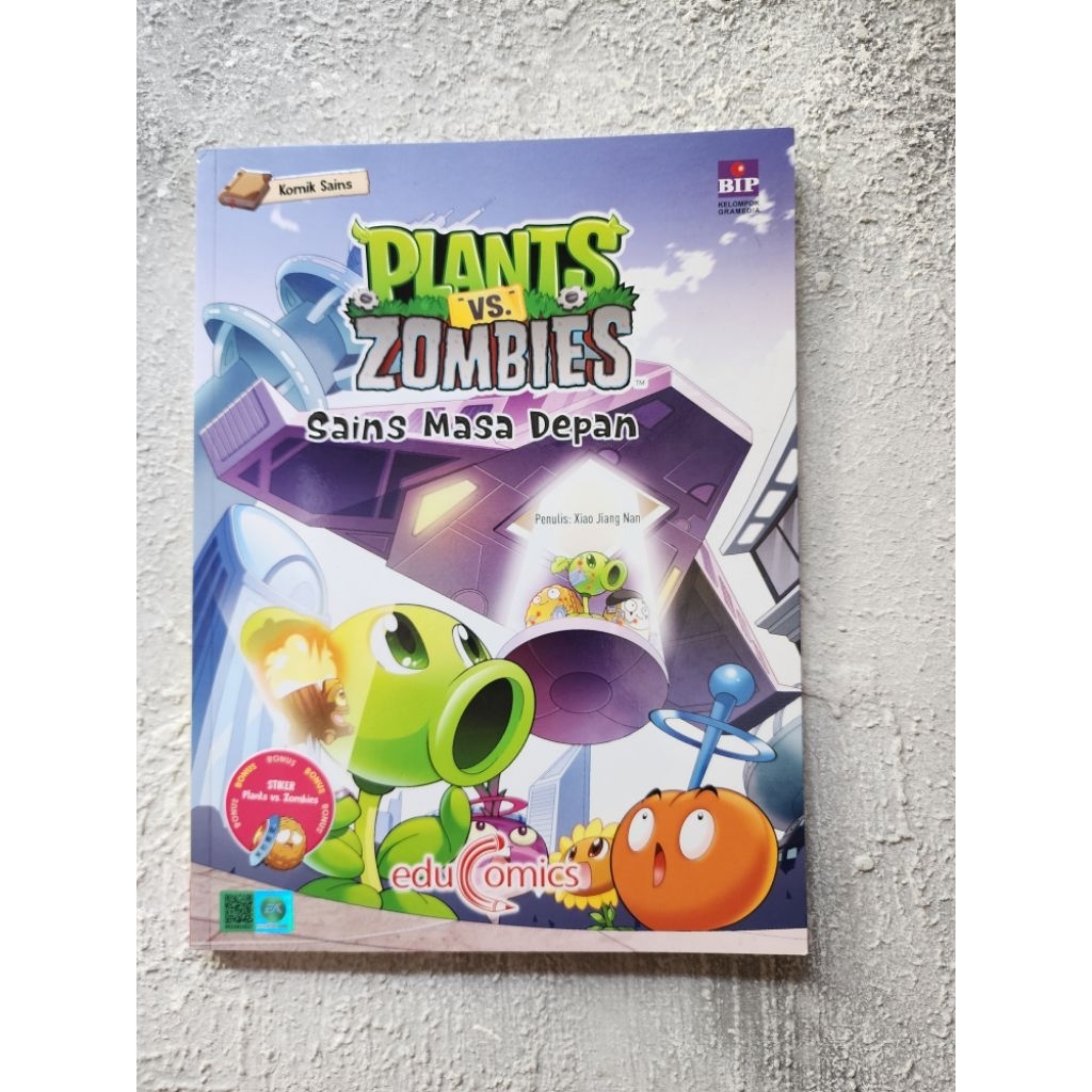 Plants vs Zombie Sains Masa Depan (preloved)