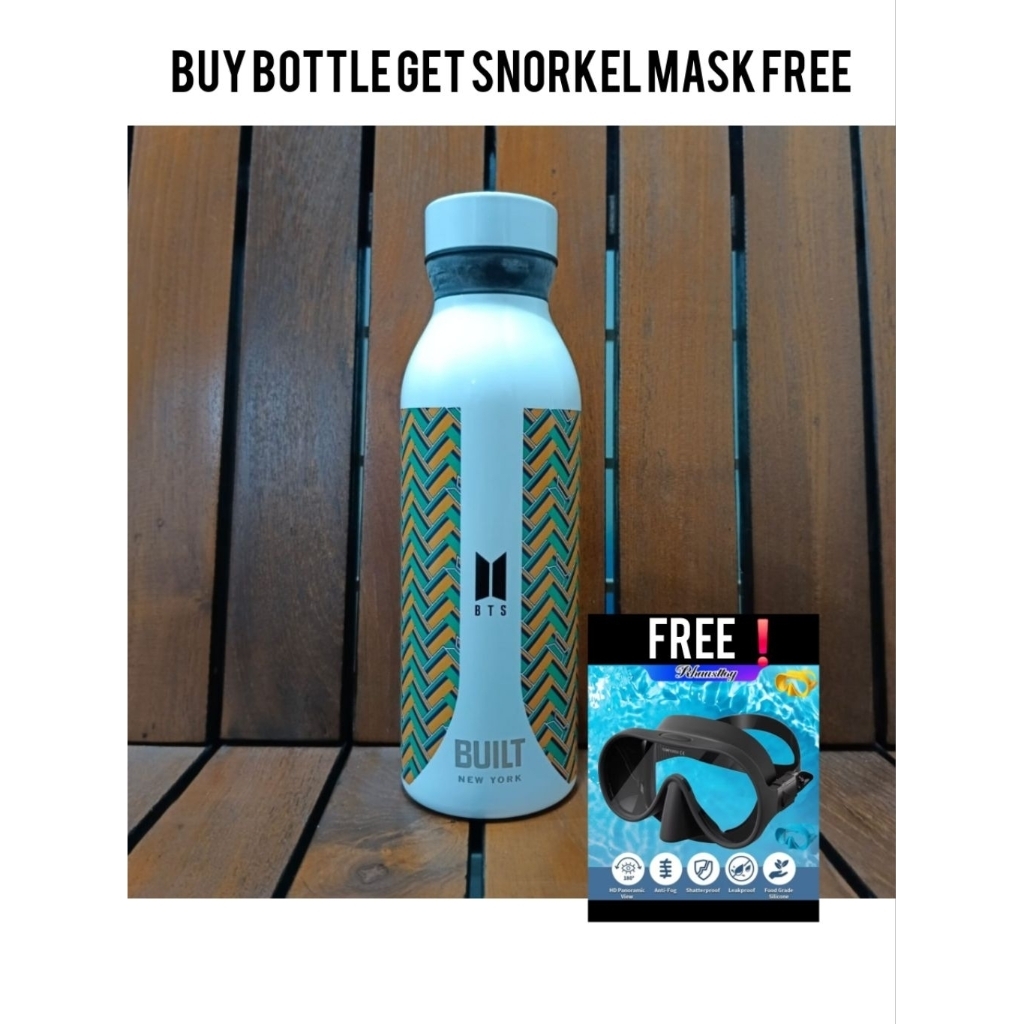 Botol/Tumbler BTS Built Kopi Kenangan. Get snorkel mask FREE