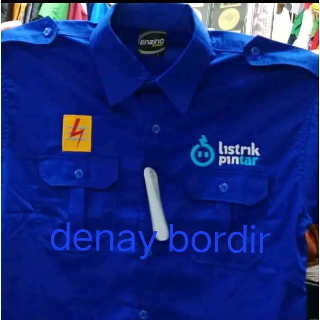 SERAGAM PLN LISTRIK PINTAR/KEMEJA PLN LISTRIK PINTR