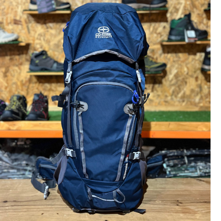 Tas carrier / Tas gunung co-trek tenggarong 55+5L ( store cikarang )