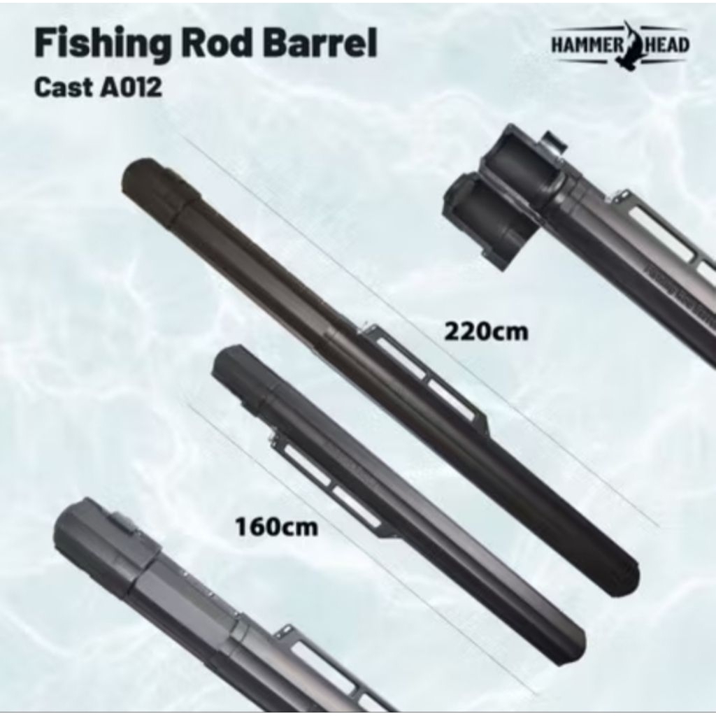 Tabung Joran Pancing - Hammerhead Fishing Rod Barrel