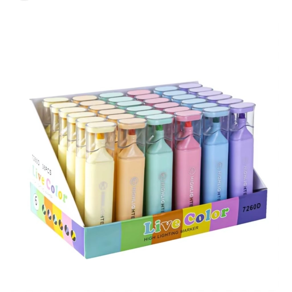 

jstabilo Highlighter Penanda Berwarna pastel