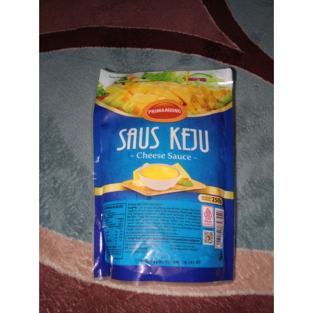 

Saus Keju Primaagung 250 gram