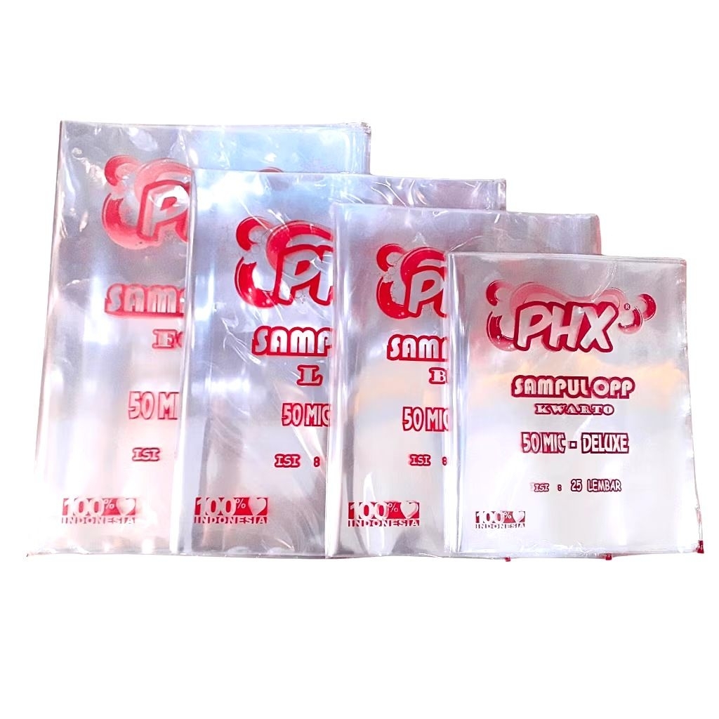 

SAMPUL OPP FOLIO BUKU PAKET ISI 25