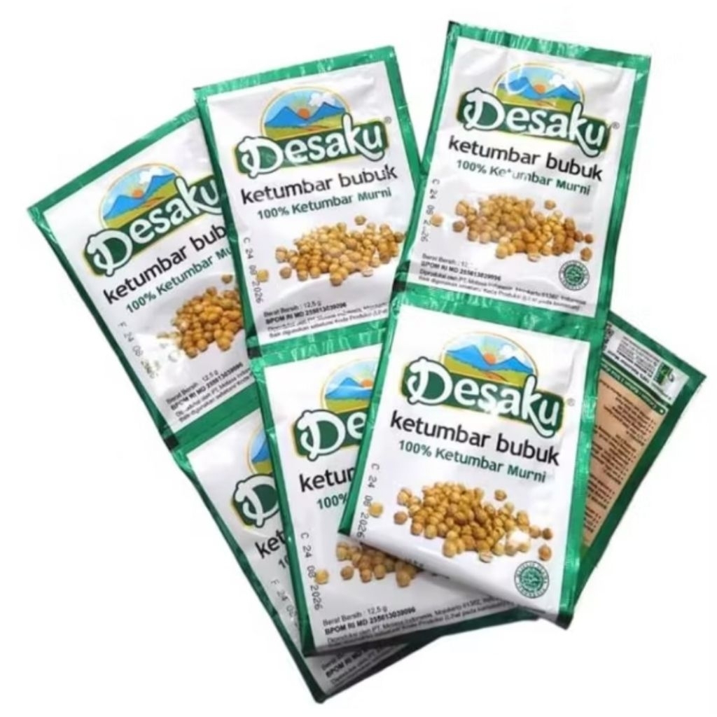 

Ketumbar Bubuk Desaku 1 Renceng isi 12 Pcs